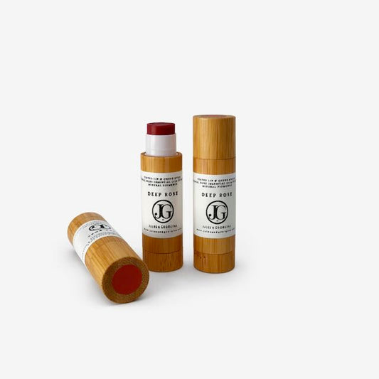 Tinted Lip & Cheek Balm - Deep Rose