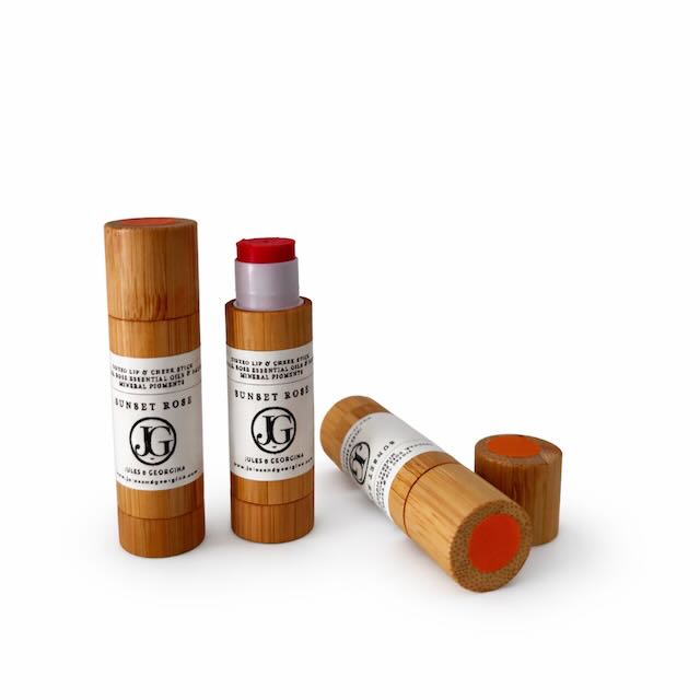 Tinted Lip & Cheek Balm - Sunset Rose